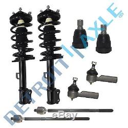 6Pcs ECCPP Front Inner Outer Tie Rod Ends and Lower Ball Joints Complete Parts Kit for 2001-2007 Ford Escape Mazda Tribute