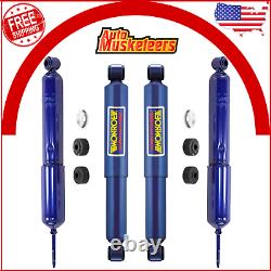 2 Front & 2 Rear Shock Absorber Kit Set For Chevy Silverado 2500 HD GMC