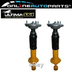2 Front 4wd Gas Strut Shock Absorbers suits Navara D40 2005-2015 Ute 2x4 4x4