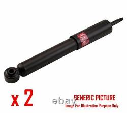 2 x FRONT AXLE SHOCK ABSORBERS PAIR STRUTS SHOCKERS KYB OE QUALITY 332155