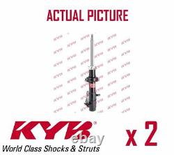 2 x FRONT AXLE SHOCK ABSORBERS PAIR STRUTS SHOCKERS KYB OE QUALITY 333321