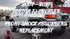 2007 2014 Toyota Fj Cruiser 4x2 Front Shock Absorbers Struts Removal Replacement