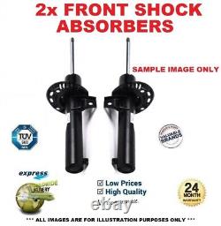 2x Front Axle SHOCK ABSORBERS for PEUGEOT 508 SW 1.6 HDi 2010-on