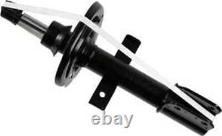 2x SACHS BOGE Front SHOCK ABSORBERS for RENAULT CLIO Grandtour 0.9 TCe 90 2013