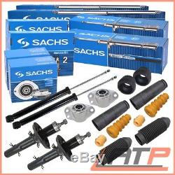 4x Sachs Shock Absorber Front Oil+rear Gas+ Dust Cover Kit Vw Bora 1j Golf Mk 4