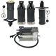 5pcs Kit of Air Spring + Air Suspension Compressor Pump For Audi A6 C5 Allroad