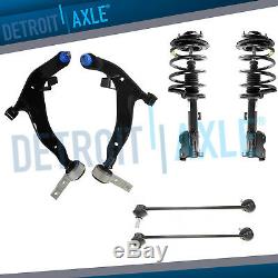 6pc Front Strut Lower Control Arm Kit for 2003 2004 2005 2006 2007 Nissan Murano