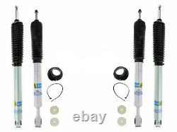 Adjustable Front With Rear Pair Shock Set for 07-19 Toyota Tundra Bilstein 5100