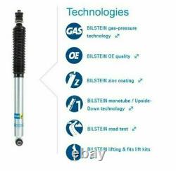 Adjustable Front With Rear Pair Shock Set for 07-19 Toyota Tundra Bilstein 5100