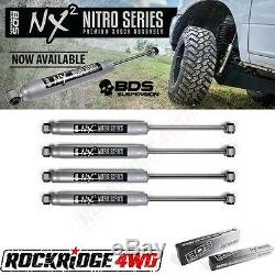 BDS NX2 Series Shock Absorbers for 07-18 Jeep Wrangler JK with 3 of Lift Set of 4