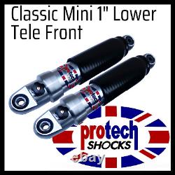 Classic Mini 1 Lowered Front Telescopic Shock Absorbers Protech Shocks Damper