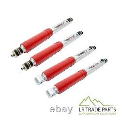 Discovery 1 Terrafirma Front & Rear 4 Stage +2 Adjustable Shock Absorber Set X4