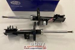 FIAT 500 500C 0.9 1.2 1.3 1.4 2007-2015 2x NEW MARELLI FRONT GAS SHOCK ABSORBERS