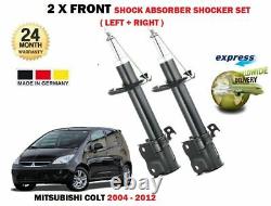 FOR MITSUBISHI COLT 1.1 1.3 1.5 DiD 2004-2012 FRONT LEFT + RIGHT SHOCK ABSORBERS