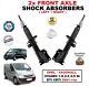 FRONT LEFT + RIGHT SHOCK ABSORBERS for VIVARO 1.9 2.0 2.5 Di DTi CDTi 2001-on