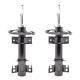 FRONT SHOCK ABSORBERS SHOCKS STRUTS DAMPERS FOR VAUXHALL MOVONA 2.3 CDTi 2010