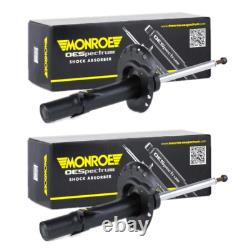 For AUDI A5 ALL MODELS 2008 PAIR OF FRONT MONROE SPECTRUM SHOCK ABSORBERS X2