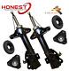 For HONDA CIVIC MK8 2005 FRONT SUSPENSION SHOCK ABSORBERS PAIR & MOUNTINGS KIT