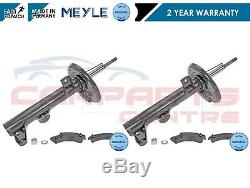 For Mercedes C Class W203 S203 2 Front Shock Absorber Shockers Pair 2000-2007