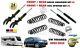 For Vw Touareg 2002-new Front + Rear 4 Shock Absorbers Set + 4 Coil Springs Kit