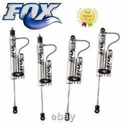 Fox 2.0 Adjustable Reservoir Shocks Front/Rear 4-6 Kits for 84-01 Cherokee XJ