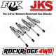 Fox 2.0 Reservoir shocks for 07-18 Jeep Wrangler JK with 2.5-3.5 Lift by JKS