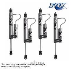 Fox Remote Reservoir Shocks Front/Rear 5-6 Lift Kit for 97-06 Wrangler TJ/LJ