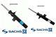 Front Pair of Shock Absorbers Struts FOR BMW X3 F25 10-17 1.6 2.0 3.0 SACHS