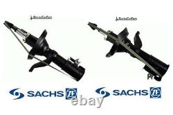 Front Pair of Shock Absorbers Struts FOR HONDA CR-V II 01-07 2.0 Petrol SACHS