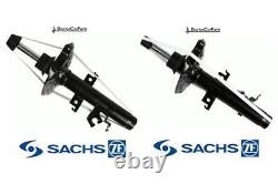 Front Pair of Shock Absorbers Struts FOR QASHQAI J11 13-ON 1.2 1.5 1.6 SACHS