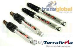 Front & Rear Shock Absorber Set for Mitsubishi L200 96-06 Terrafirma TF1400/41