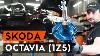 How To Change Front Shock Absorber On Octavia 1z5 Tutorial Autodoc
