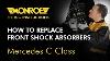 How To Replace Front Shock Absorbers Mercedes C Class