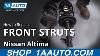 How To Replace Front Struts 06 12 Nissan Altima