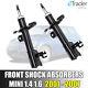 Mini One R50 R52 R53 Front 2 Shock Absorbers Shockers Dampers Pair X2 NEW 01-06