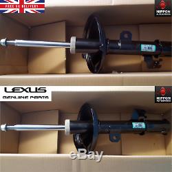 New Genuine Lexus Rx400h Front Shock Absorbers Pair L/f R/f 2005-2008