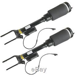 Pair Front Air Suspension Strut Shocks WithADS For Mercedes M ML GL Class WithX164