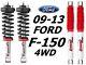 Rancho Front Quicklift Struts & RS5000 Rear Shocks For 09-13 Ford F-150 4WD