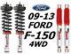 Rancho Front Quicklift Struts & RS9000XL Rear Shocks For 09-13 Ford F-150 4WD