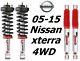 Rancho Loaded Quicklift Struts &RS9000XL Rear Shocks For 05-15 Nissan Xterra 4WD