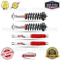 Rancho Quicklift Front Leveling Struts + Rear Shocks For 2015-2018 Ford F150 4WD
