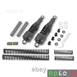 Shock Absorbers Lowering Kit For Harley Touring Road King Electra Glide 1984-13
