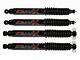 Skyjacker Set of 4 Front/Rear Black Max Shock Absorbers for Jeep Wrangler 4WD