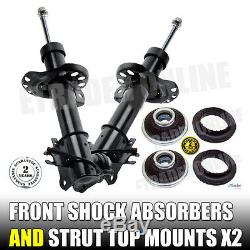 Vauxhall Astra H Mk 5 V Pair Front Shock Absorbers & Strut Top Mounts X 2