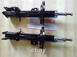 Vauxhall Corsa C Pair Of Front Shock Absorbers 1.0 1.2 1.4 1.7(2000-2006)lh + Rh